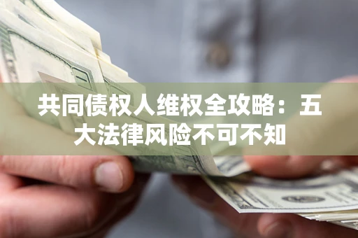 武汉共同债权人维权全攻略：五大法律风险不可不知