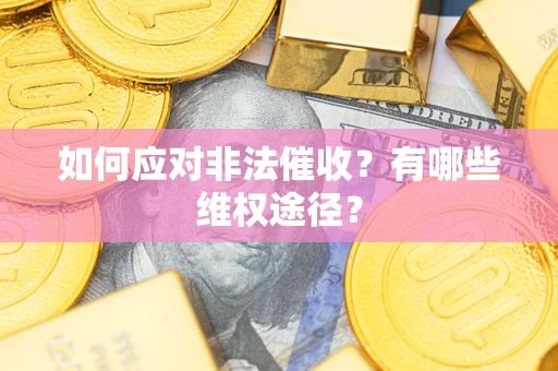 武汉如何应对非法催收？有哪些维权途径？