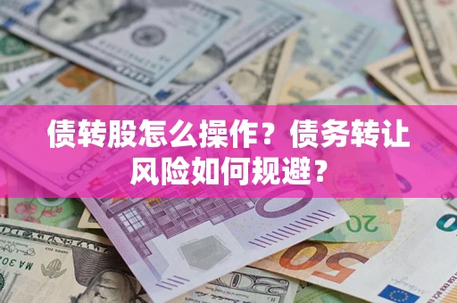 武汉债转股怎么操作？债务转让风险如何规避？
