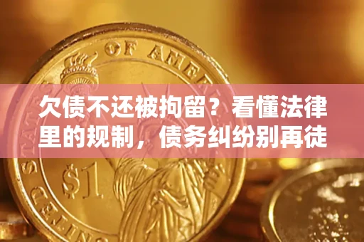 武汉欠债不还被拘留？看懂法律里的规制，债务纠纷别再徒劳奔波