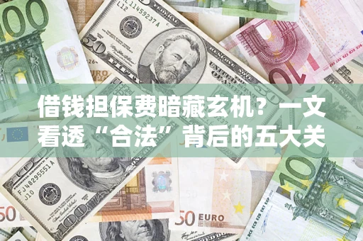 武汉借钱担保费暗藏玄机？一文看透“合法”背后的五大关键陷阱