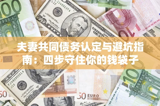 武汉夫妻共同债务认定与避坑指南：四步守住你的钱袋子