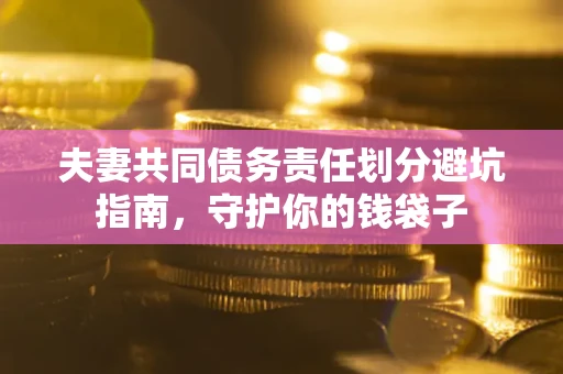 武汉夫妻共同债务责任划分避坑指南，守护你的钱袋子