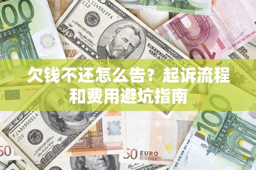 武汉欠钱不还怎么告？起诉流程和费用避坑指南