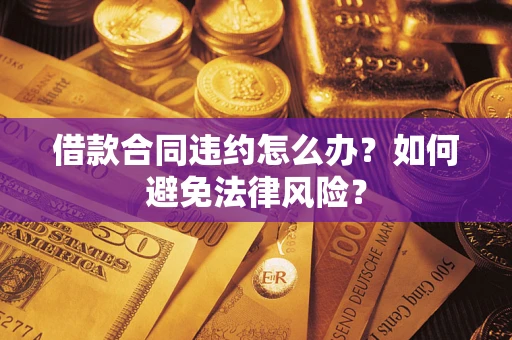 武汉借款合同违约怎么办？如何避免法律风险？